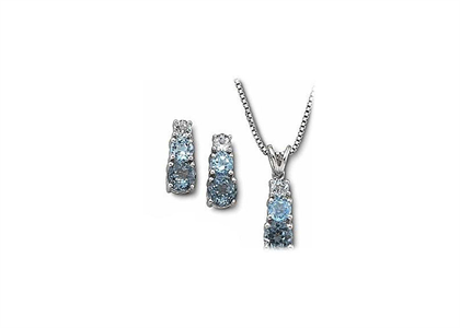 Rhodium Plated | Fashion Pendant Sets